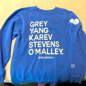 Greys Anatomy pullover